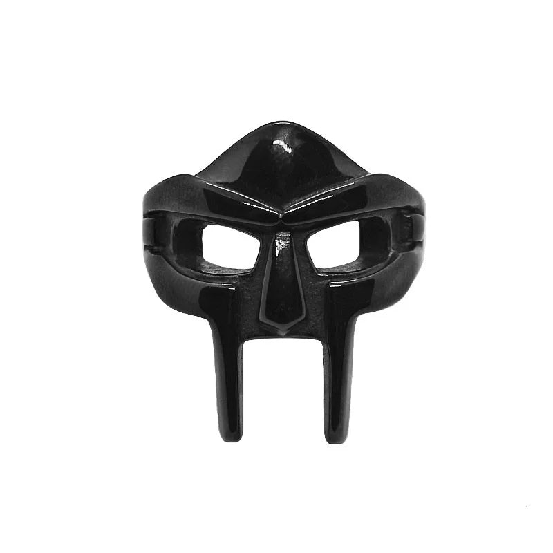 Wicked Egyptian Pharaoh Ring Gothic Accessories For Men Gladiator Mf Doom Ring Punk Adjustable Rings Party Club Confessing Gift